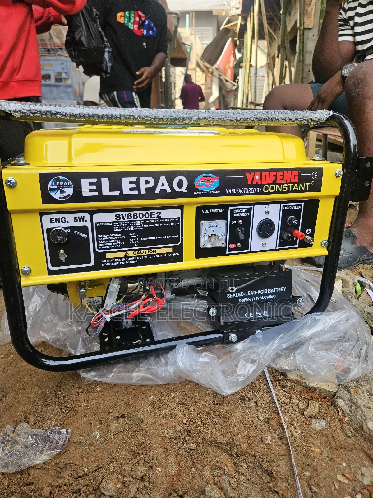 4.5kva Elepaq Petorl Generator Key 100% Copper