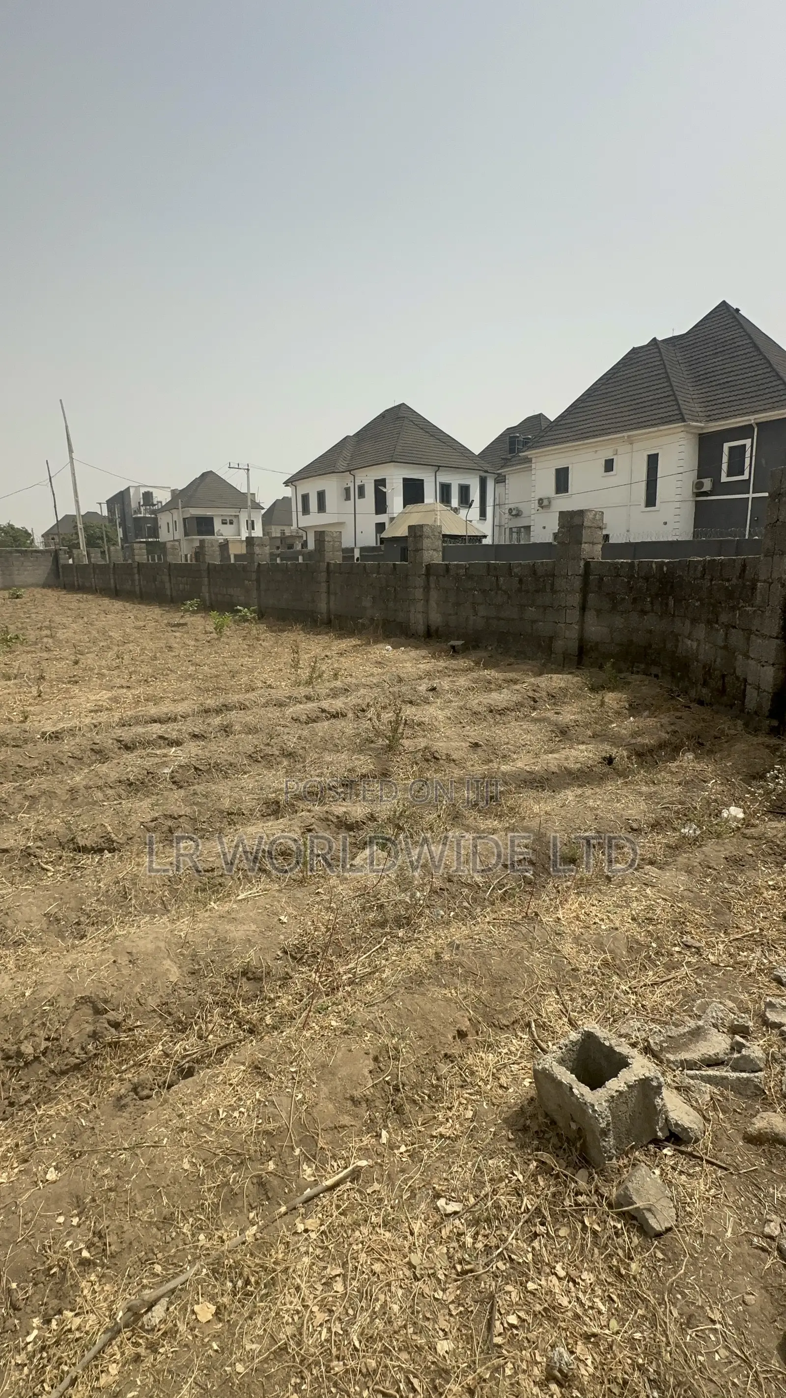 1000sqm Stand Alone Fenced and Gated Corner Piece Land for Sale