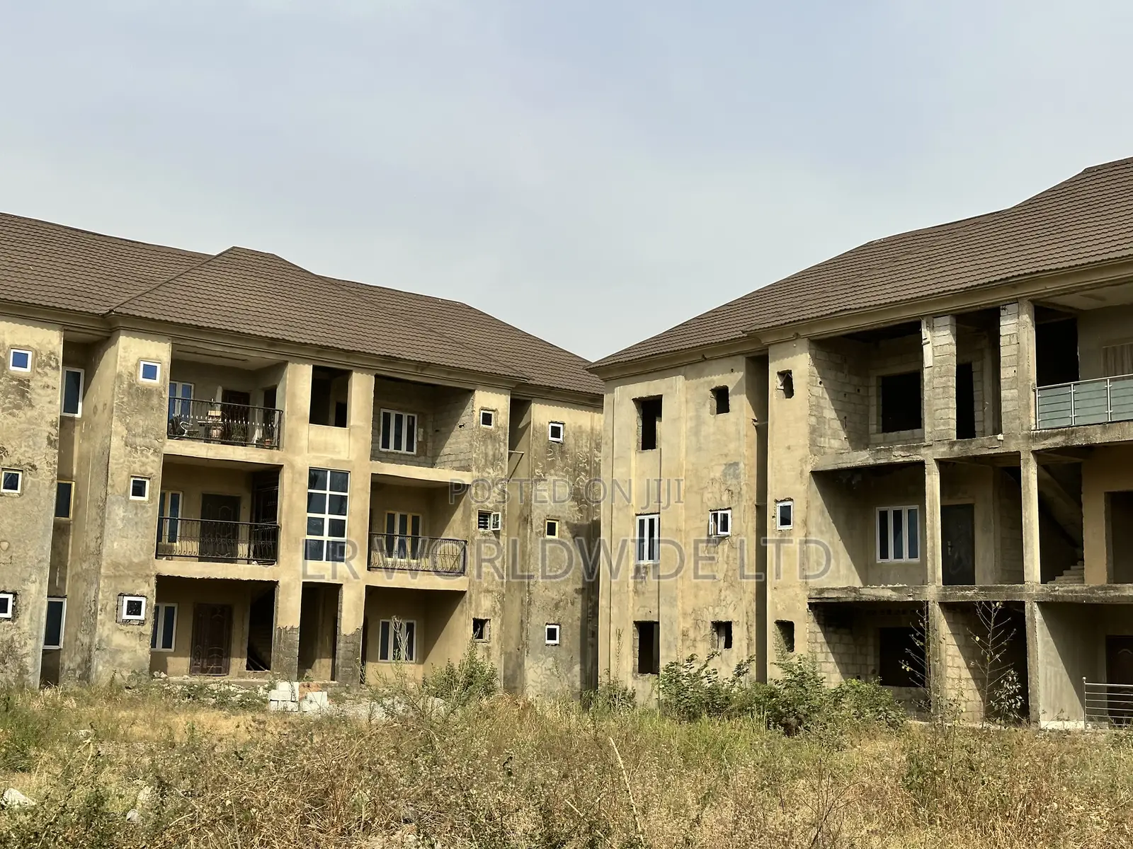 Newly Built Carcass 3bedroom Flats