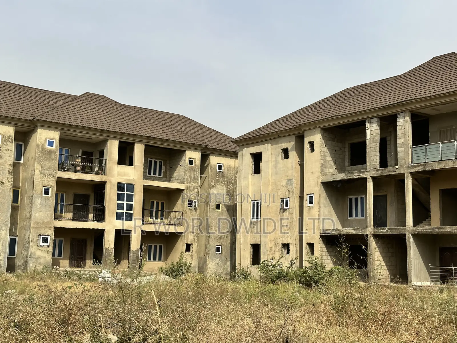 Newly Built Carcass 3bedroom Flats