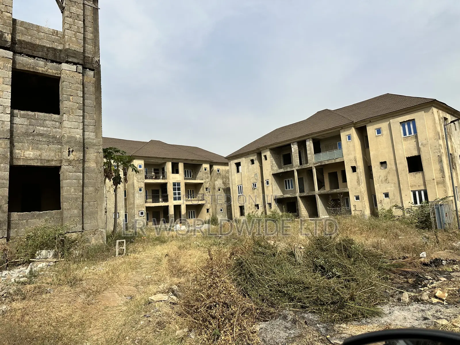 Newly Built Carcass 3bedroom Flats