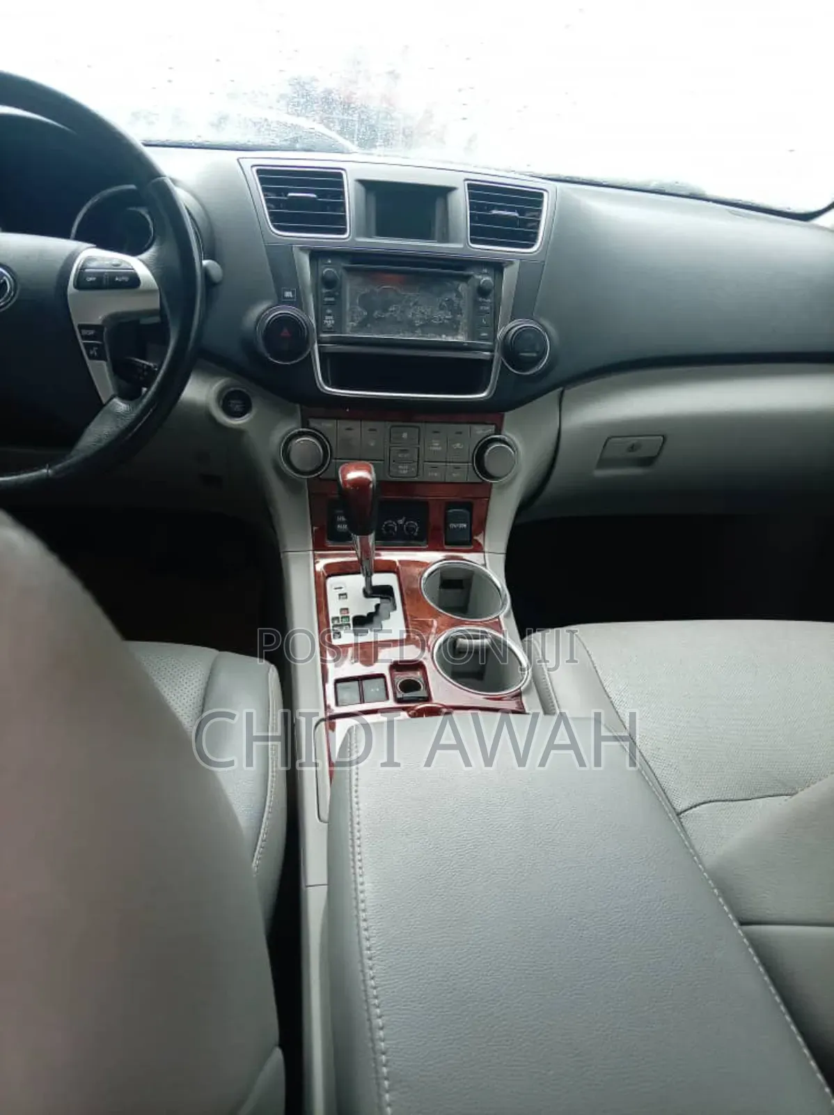 Toyota Highlander Limited 3.5l 4WD 2013 Gray