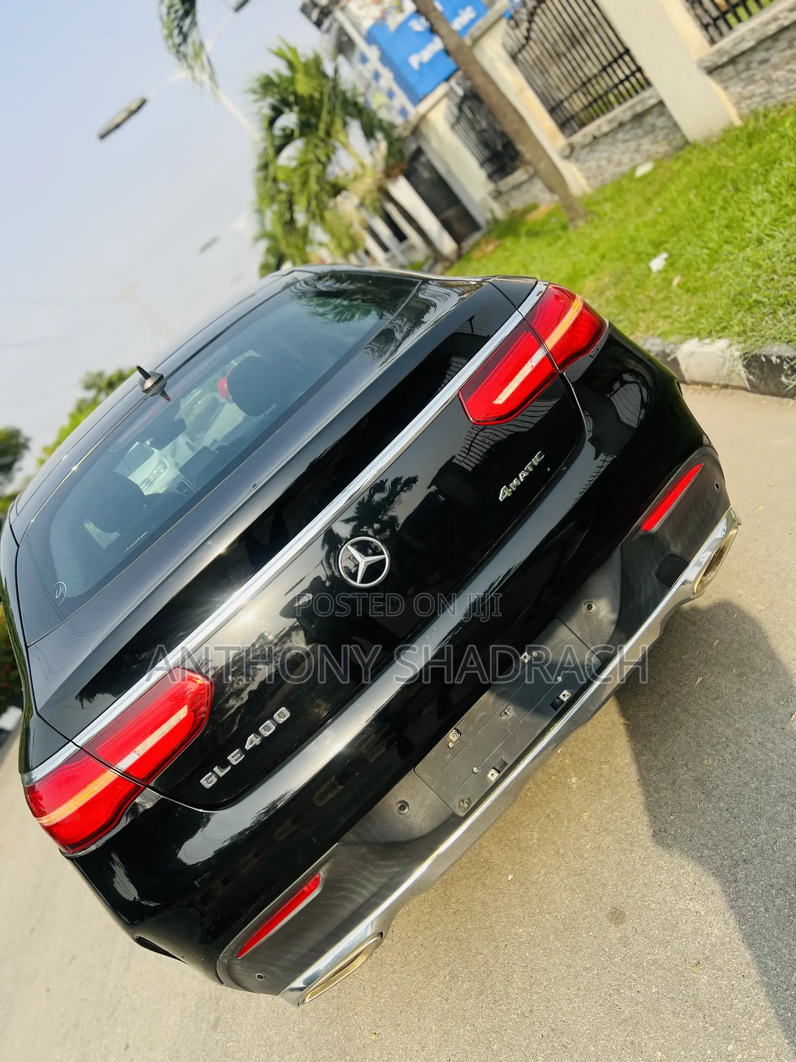Mercedes-Benz GLE-Class GLE 400 4MATIC 2016 Black