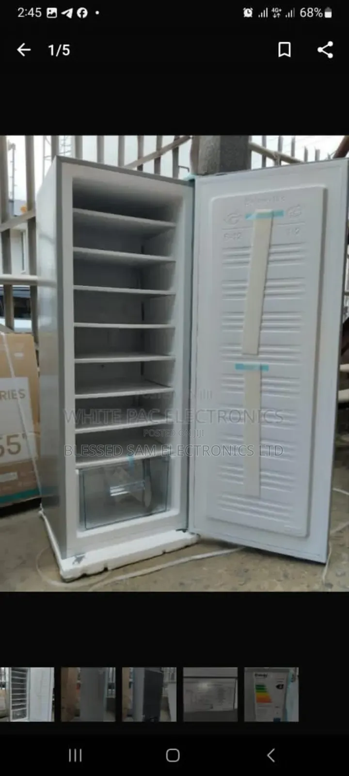 Original Brand New Lg 8 Steps Ice Block Maker Freezer Energy Saving