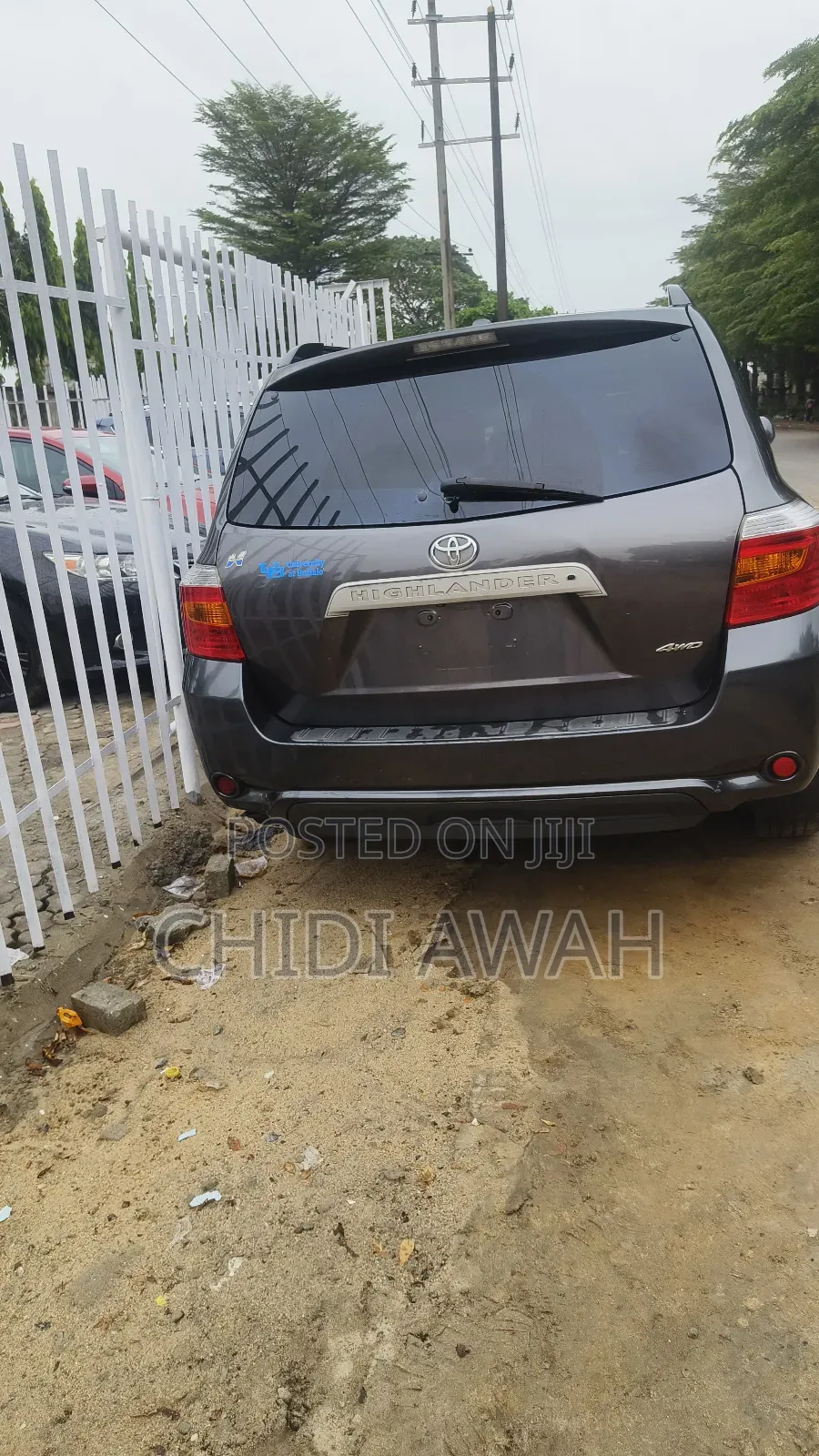 Toyota Highlander Limited 2010 Gray