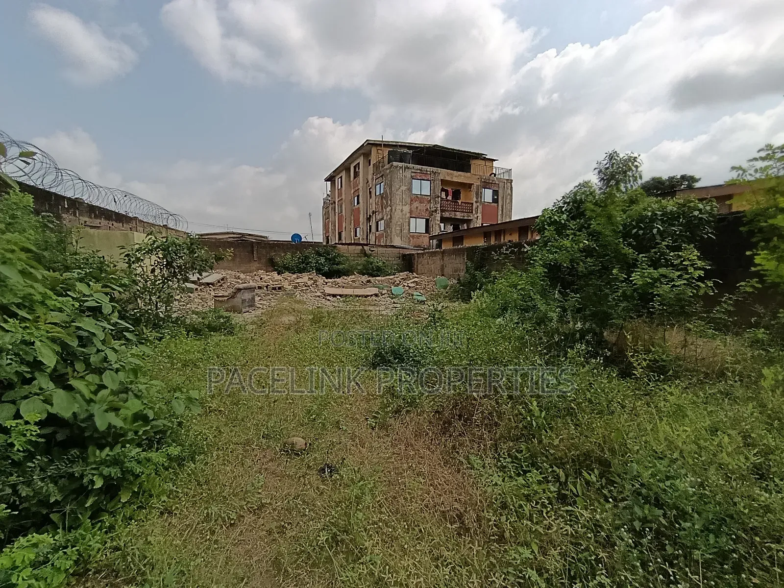 Full Plot of Land on a Tarred Road