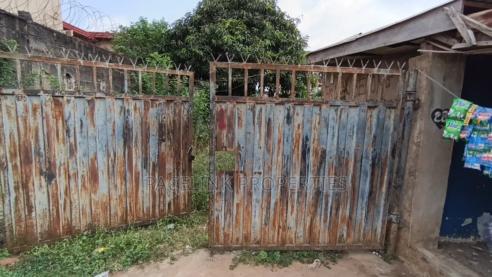 Full Plot of Land on a Tarred Road