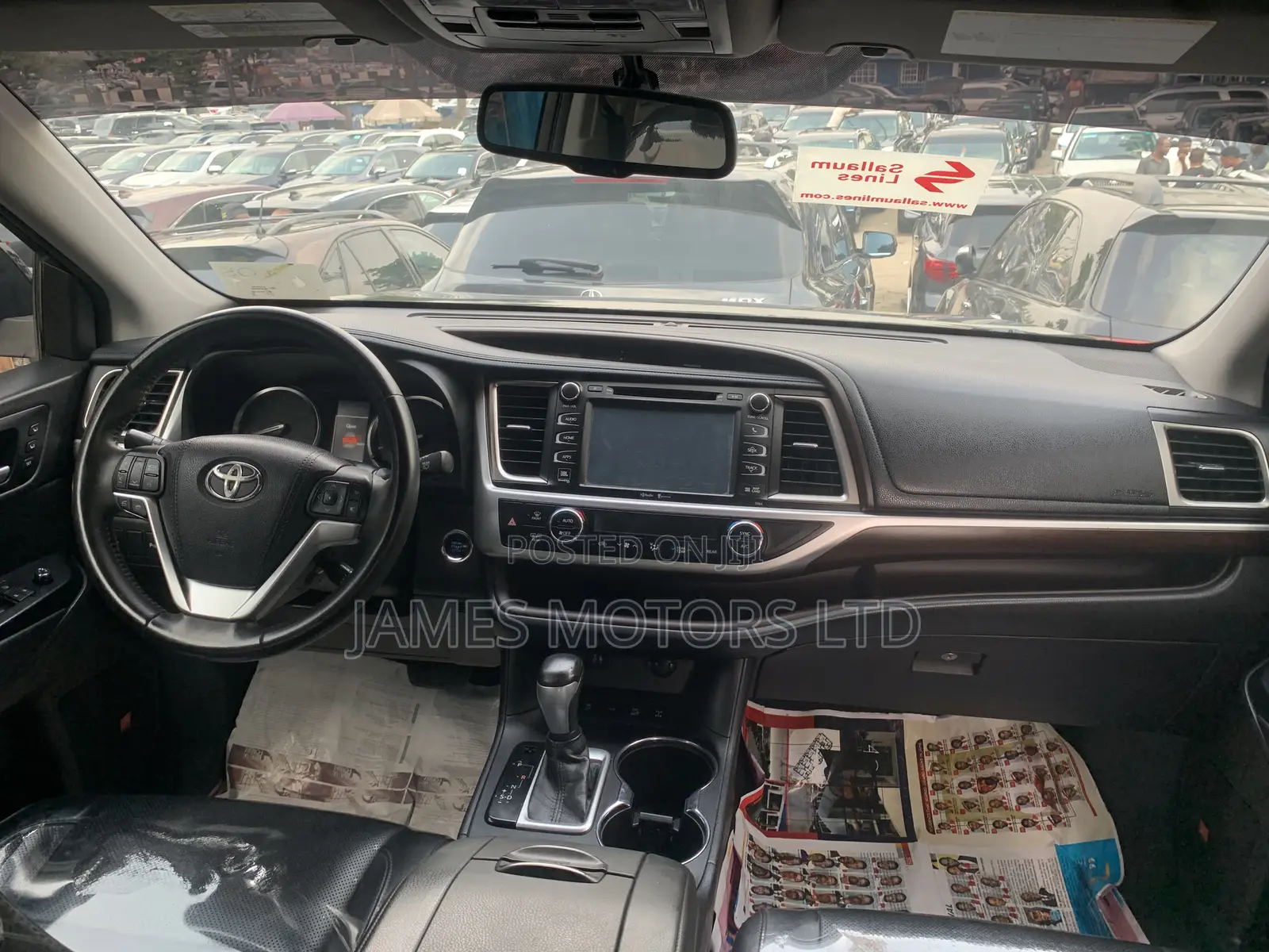 Toyota Highlander 2016 Black
