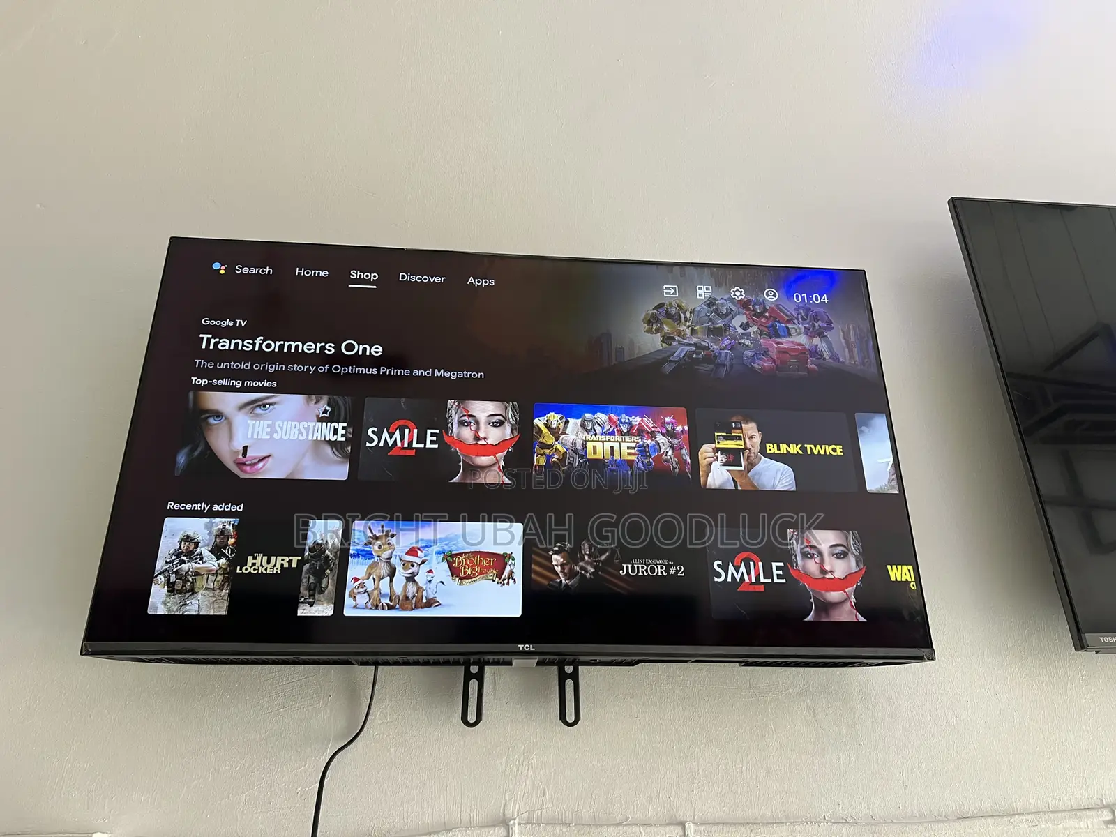 TCL 40 Inches Smart Android Tv With Bluetooth Free Netflix Acct Playst