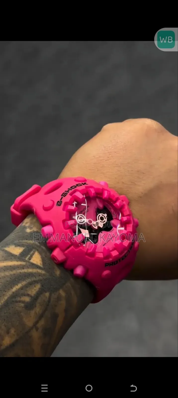Casio G-Shock Gav01 Watch