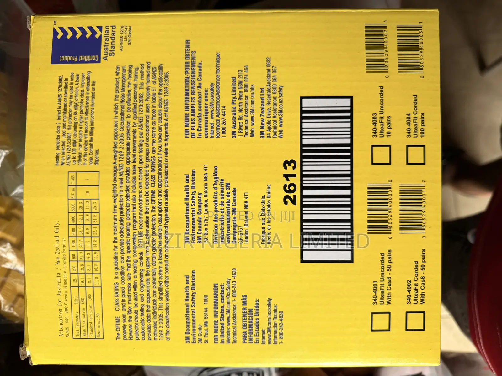 3m Ultrafit Earplug