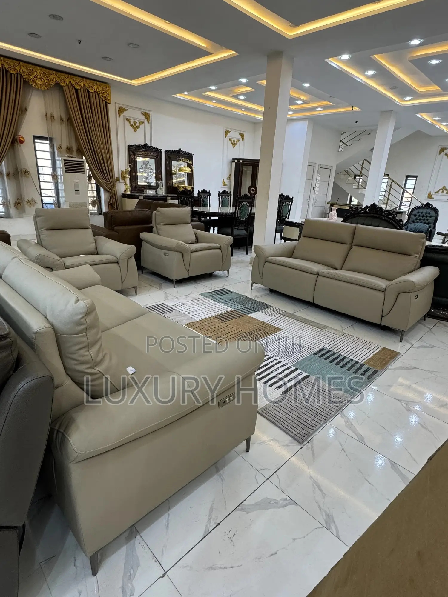 Genuine Leather Sofa