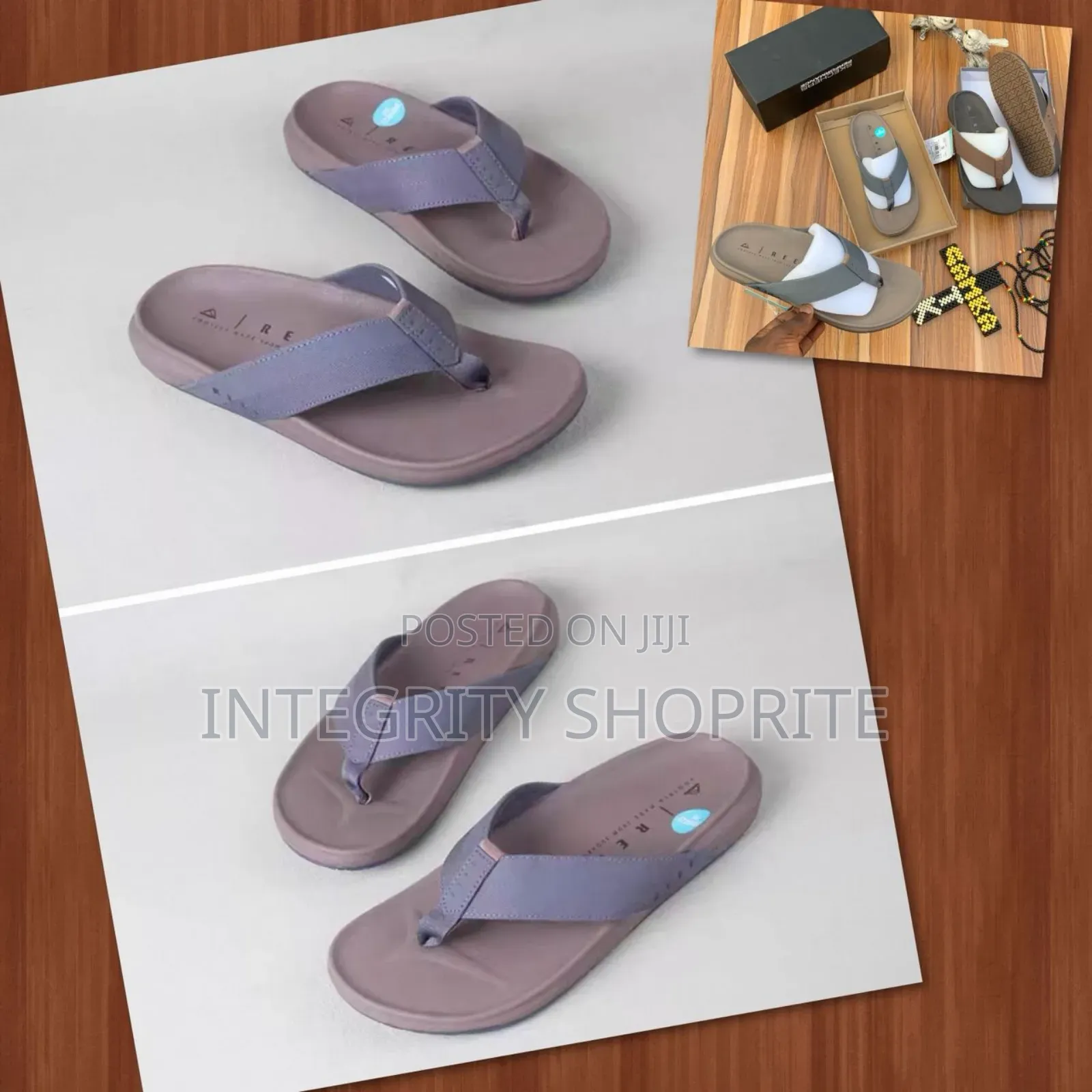 Reef Leather Slippers