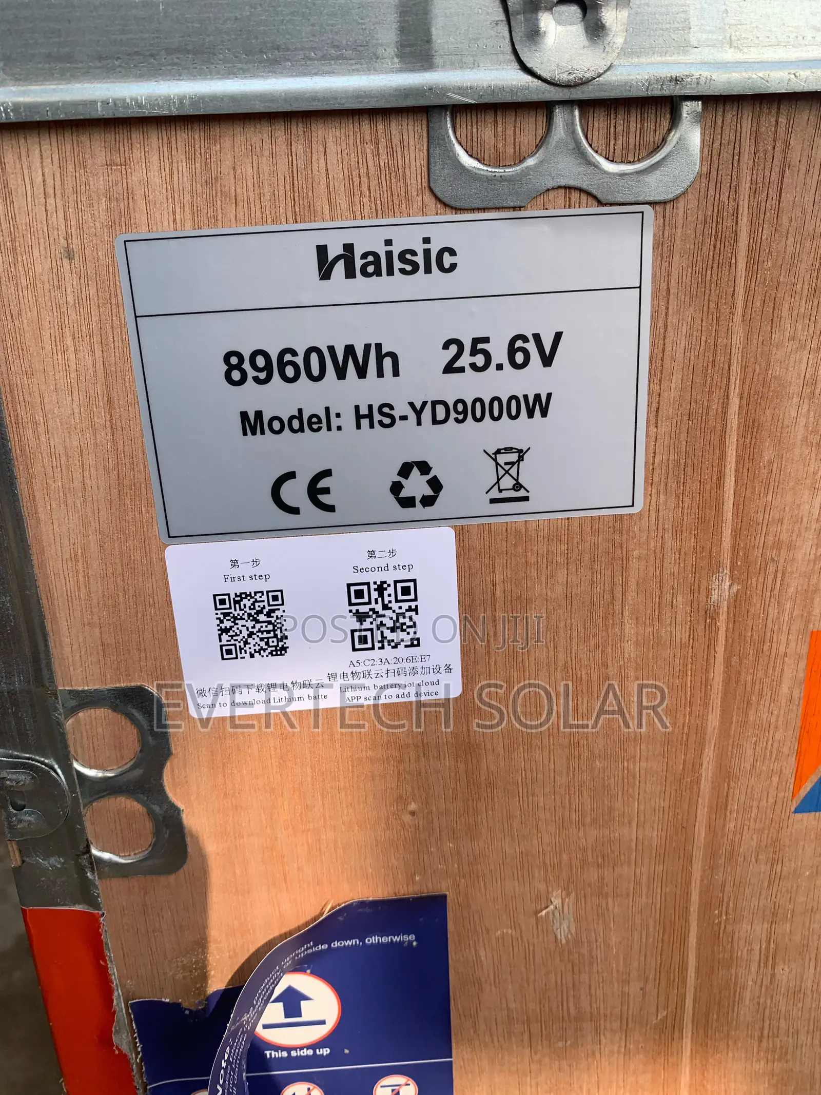 9kwhs Haisic 24v New Model Lithium Battery