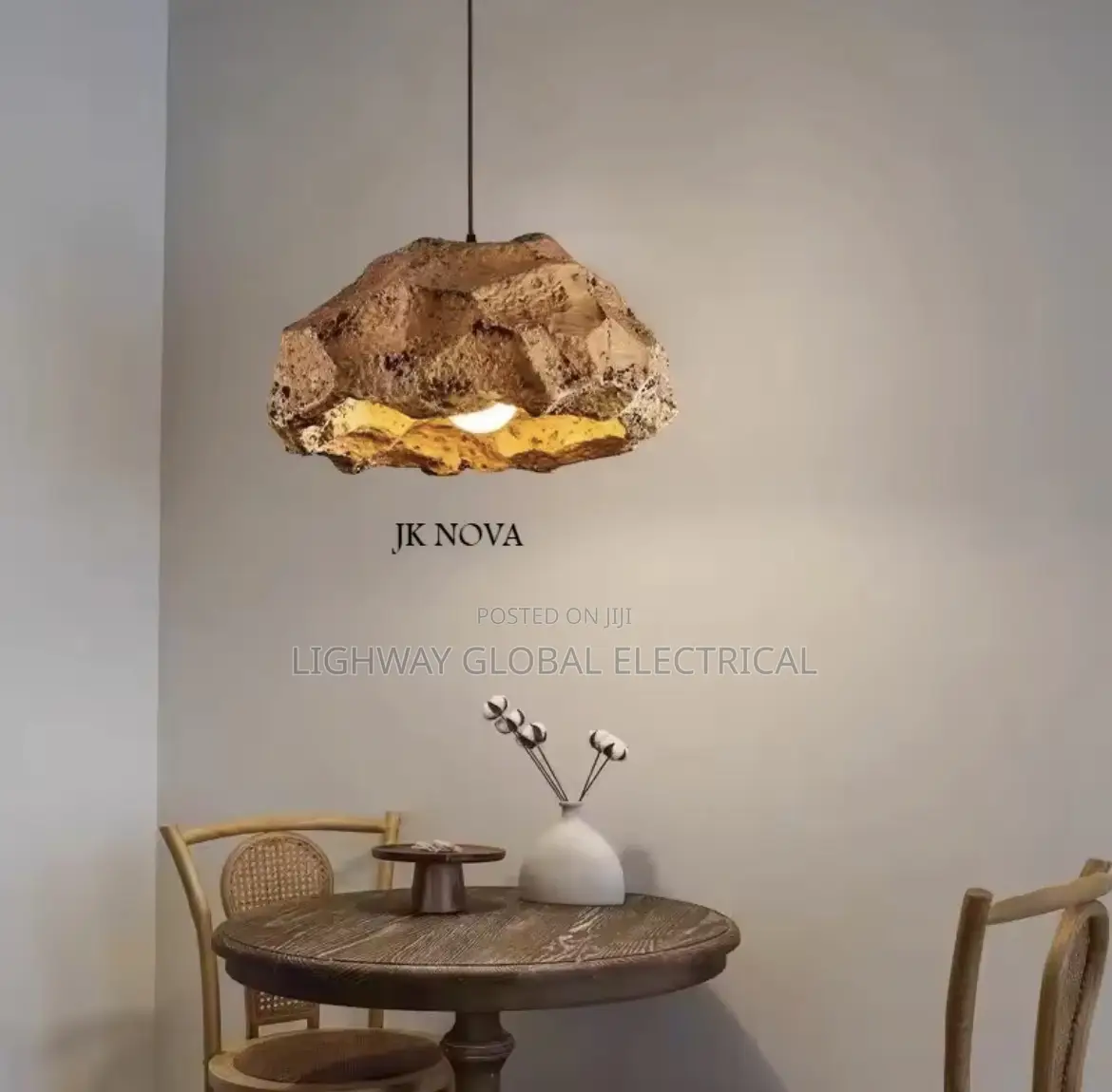 Original Nordic Designer Unic Rock Inspired Pendant Lamp
