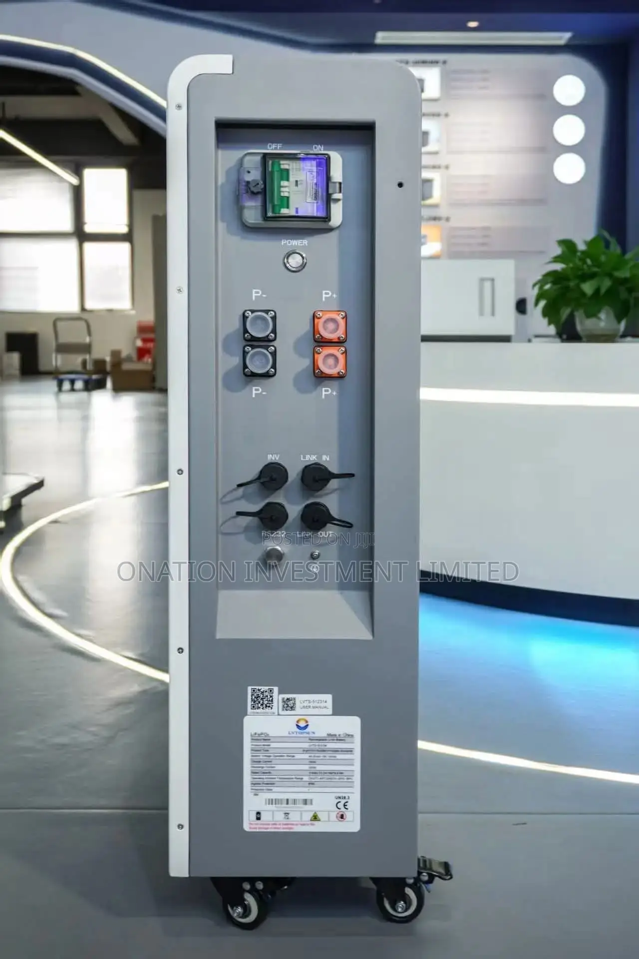 16kwh 51.2v Lvtopsun Lithium Battery
