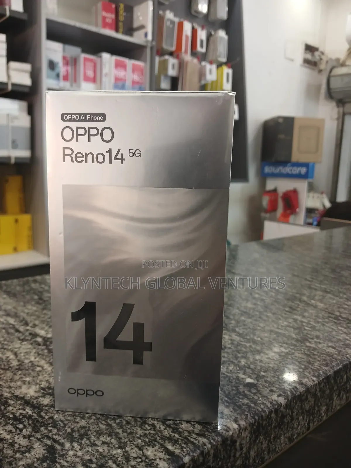 New Oppo Reno14 512 GB Gray
