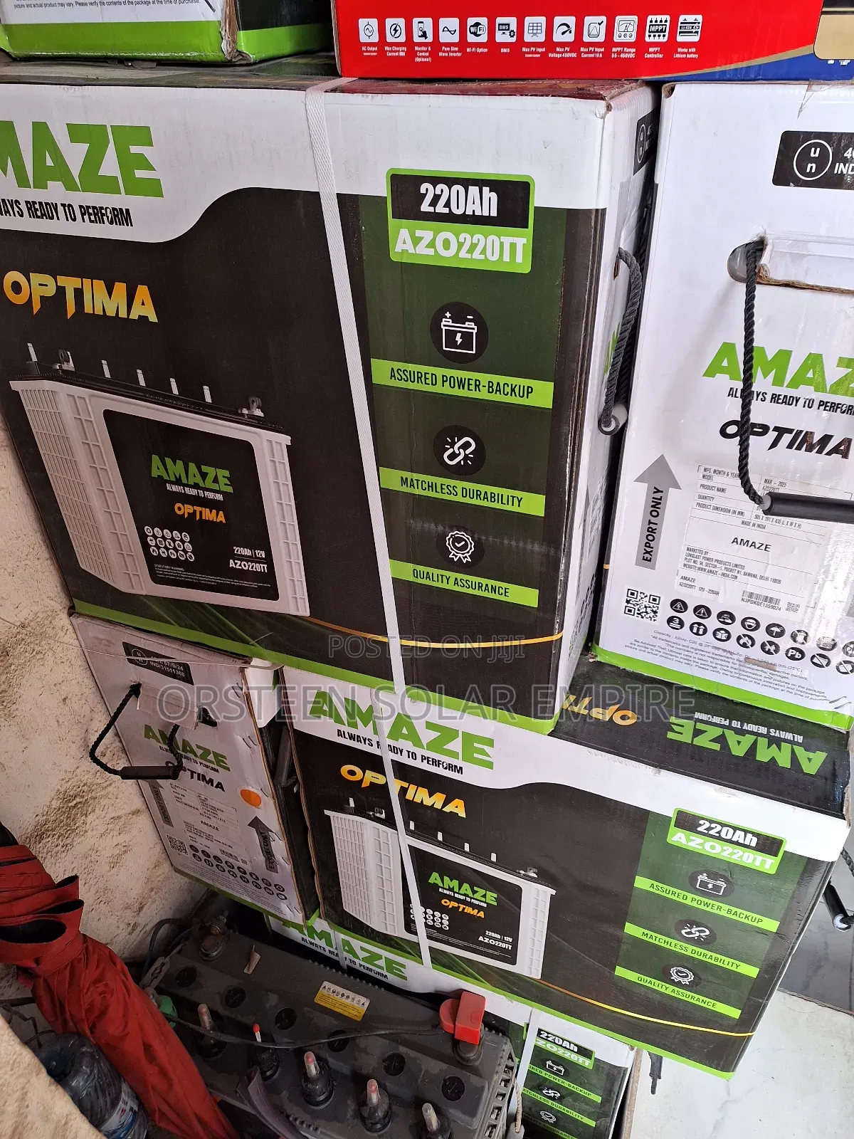 Amaze Tubular Batteries