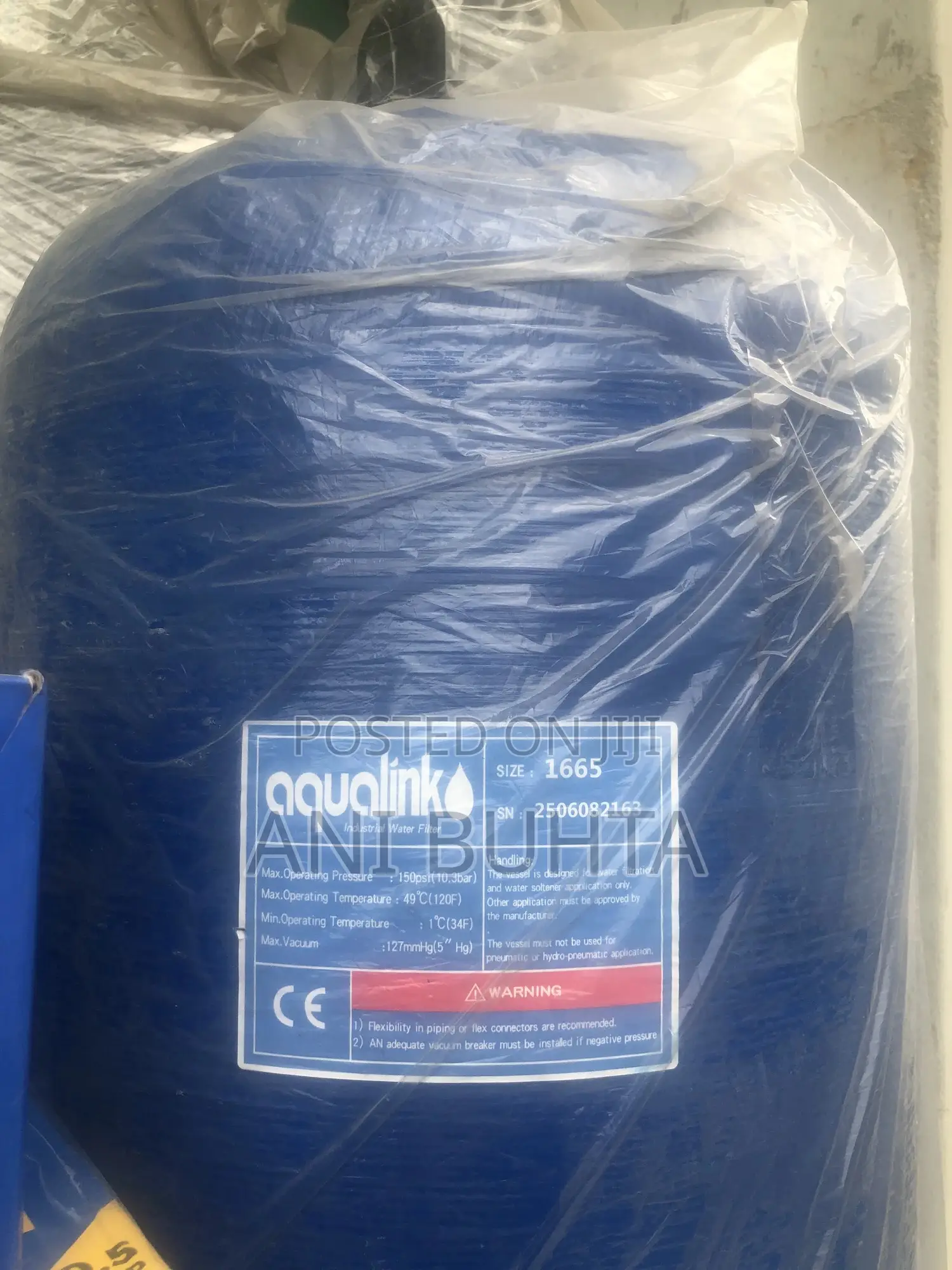 Fiber Industrial Water Filter 16-65