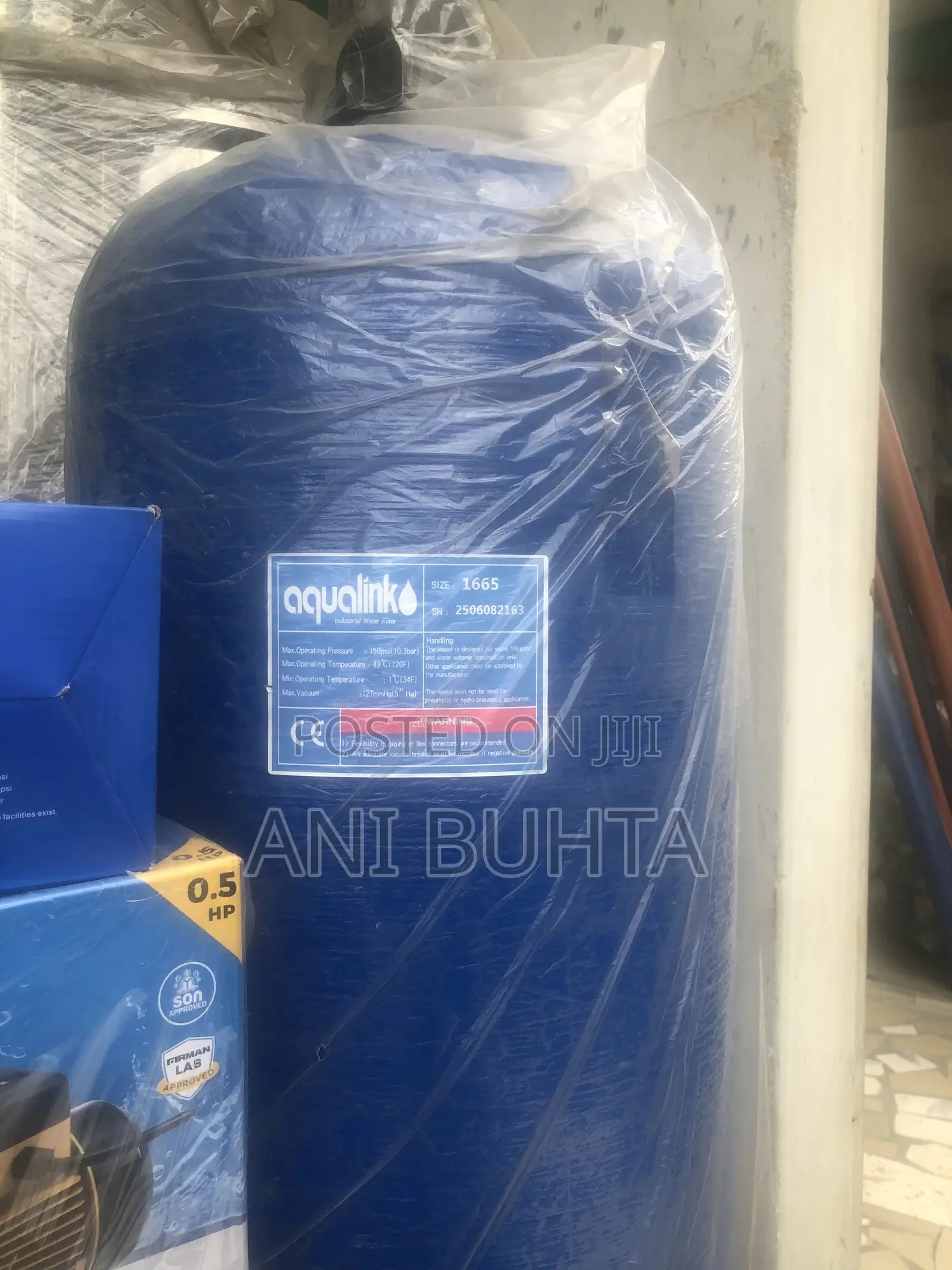 Fiber Industrial Water Filter 16-65