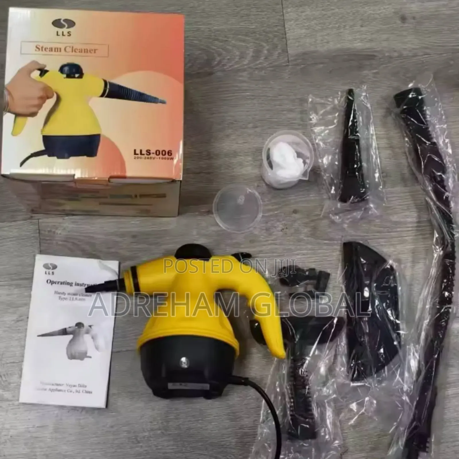 Hand-Held High Temperature Steam Cleaner for Kitchen Bathroom, Car
