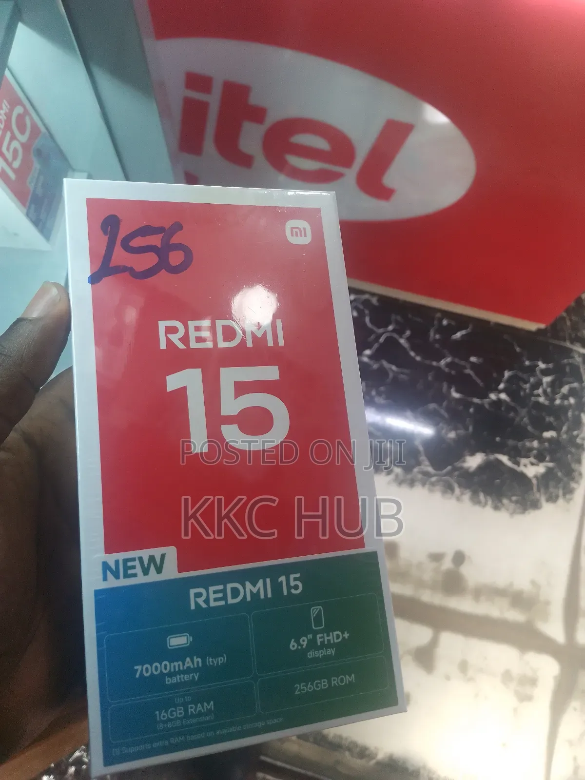 New Xiaomi Redmi 15 256 GB Red