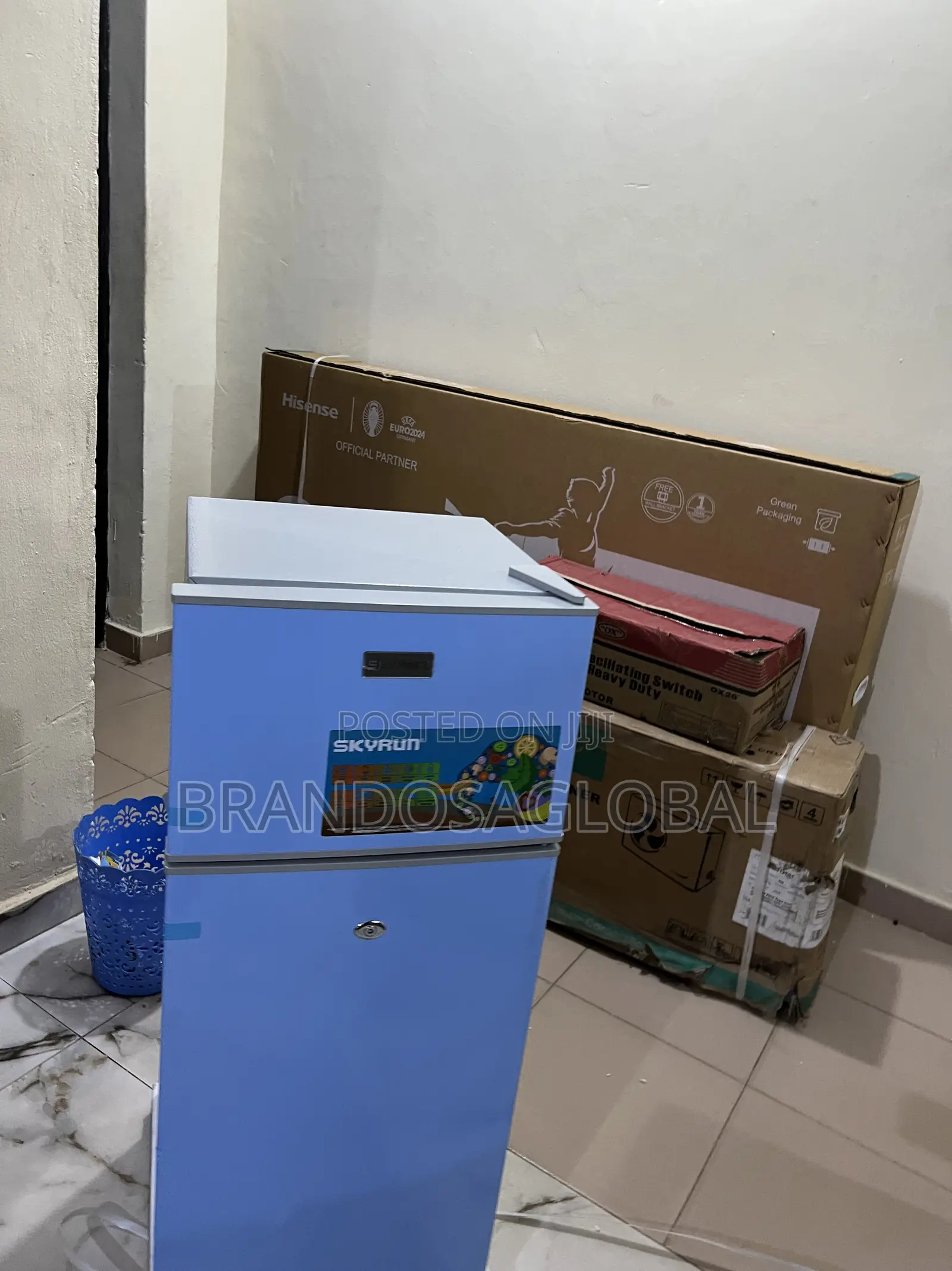 Skyrun 108l Refrigerator Built for Daily Refrigeration Needs [Bcd-108j