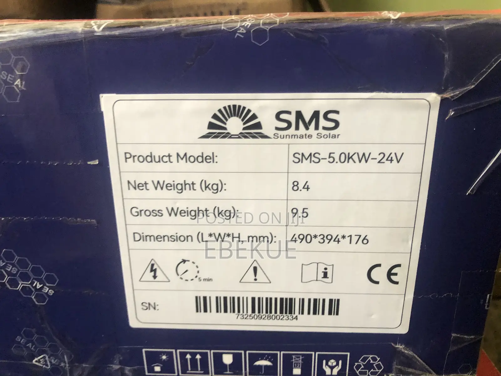 SMS 5kva 24v Hybrid Inverter