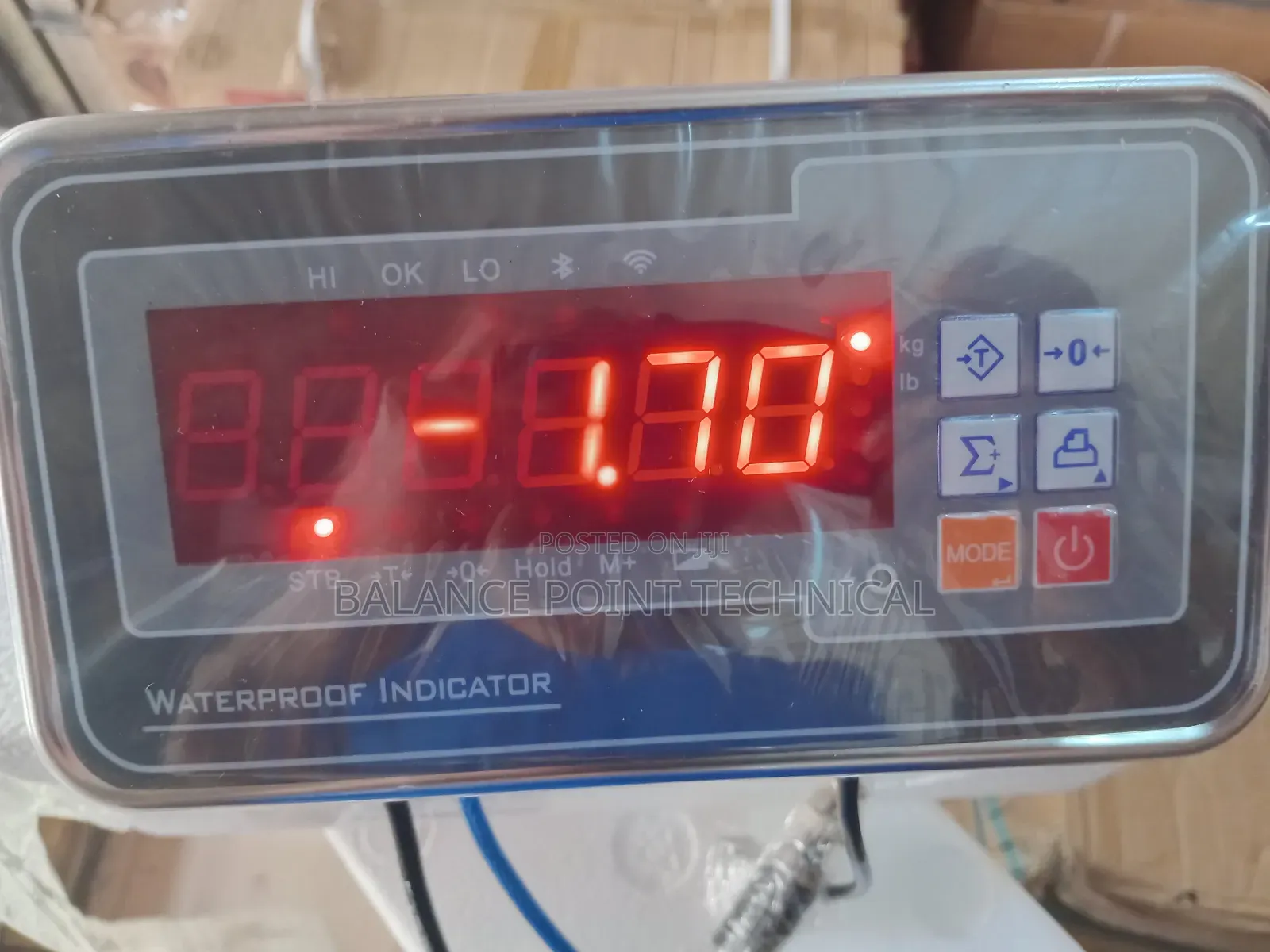 This Is a Stainless Steel Digital Weight Indicator