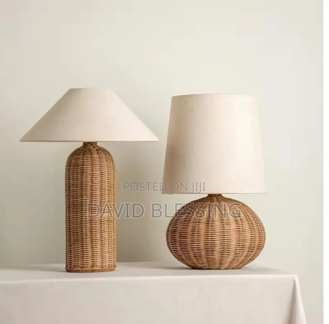 Woven Desk Lamp
