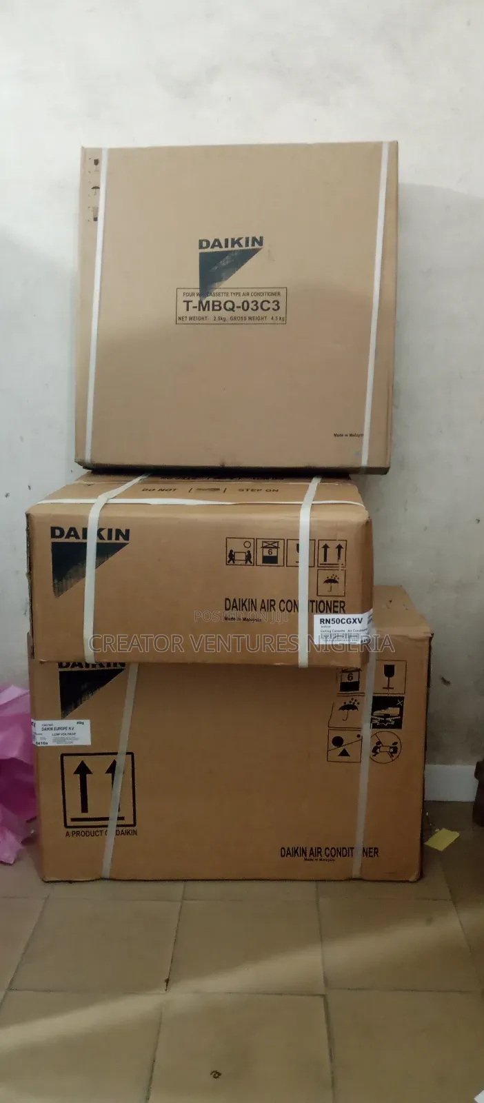 Daikin Ceiling Cassette 4 Ways Ac,2hp,2.5hp, 3hp 5hp,Low Consumption.