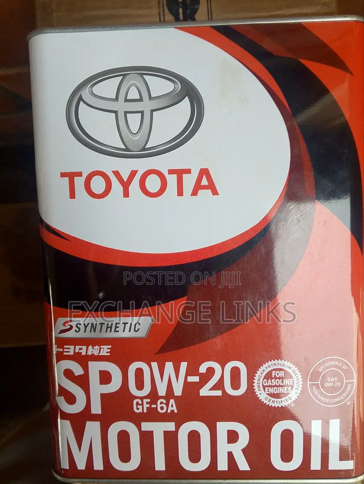 Genuine Toyota Oil 0w/20 4l