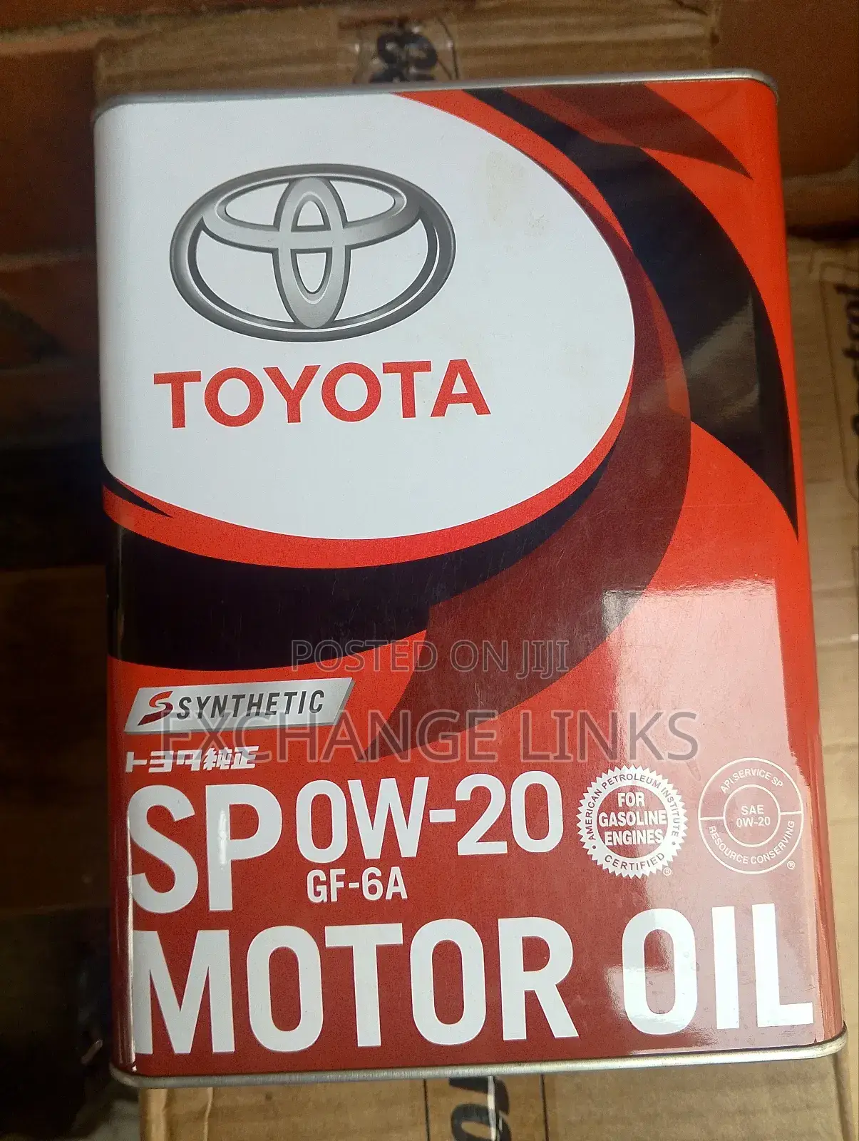 Genuine Toyota Oil 0w/20 4l