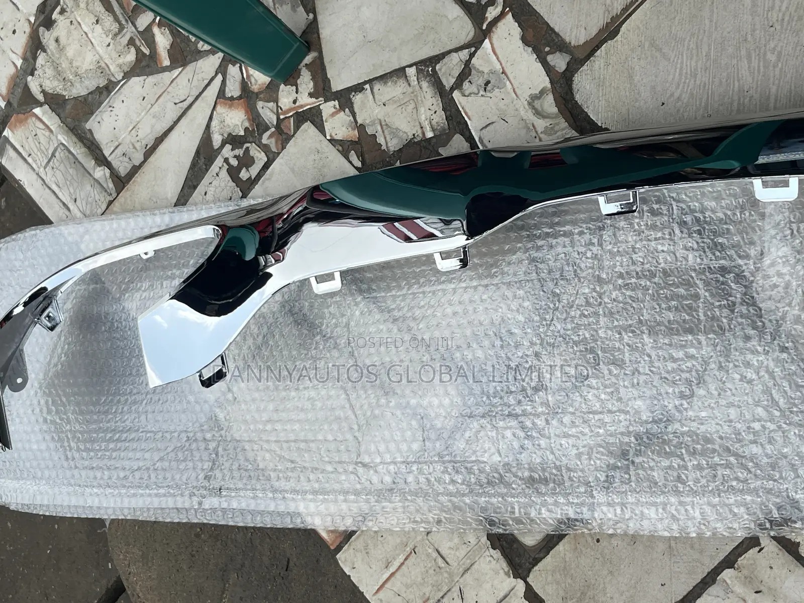 Back Bumper Chrome GLC 300