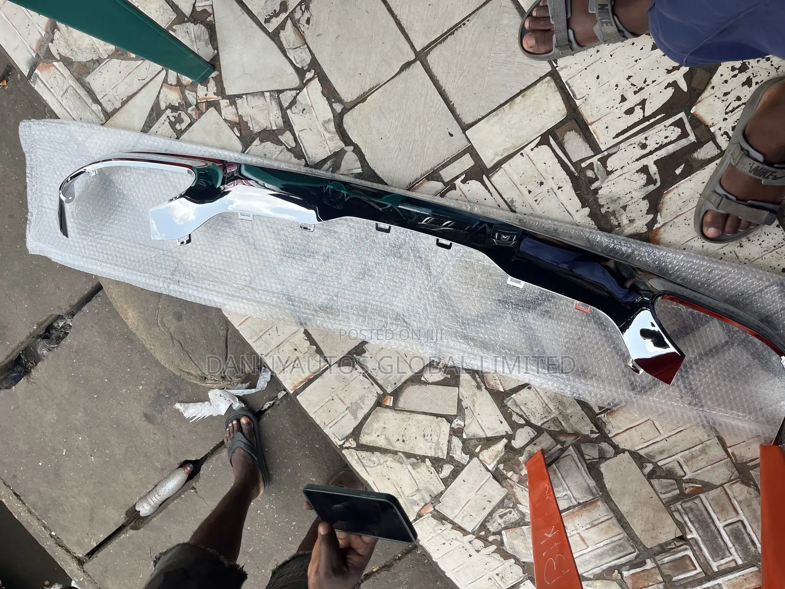 Back Bumper Chrome GLC 300