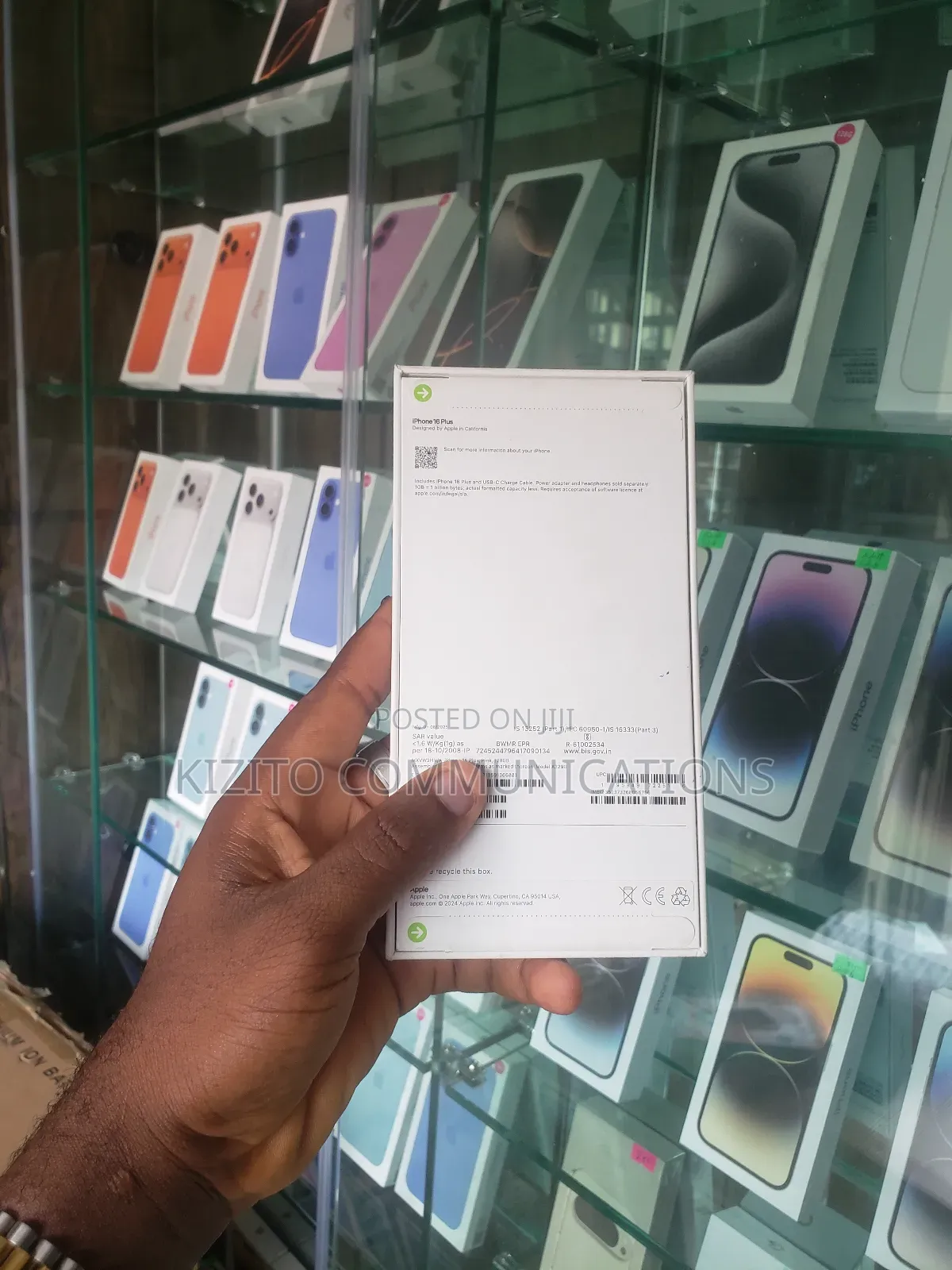 New Apple iPhone 16 Plus 128 GB Pink