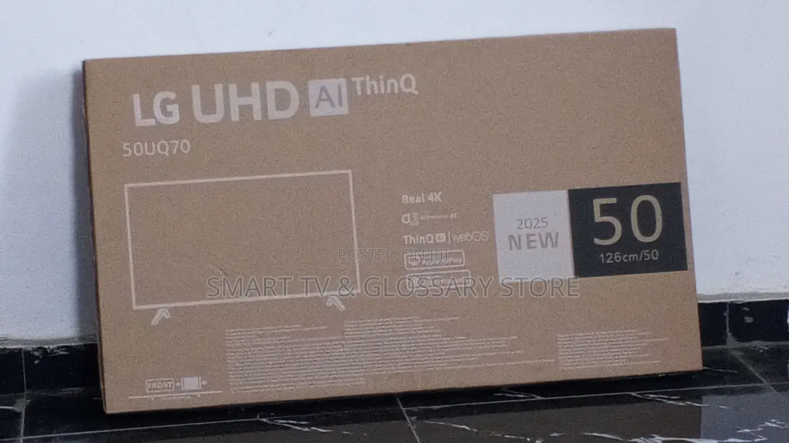50 Inches Lg Smart Tv With Ai Processor 4k Apple Air Play
