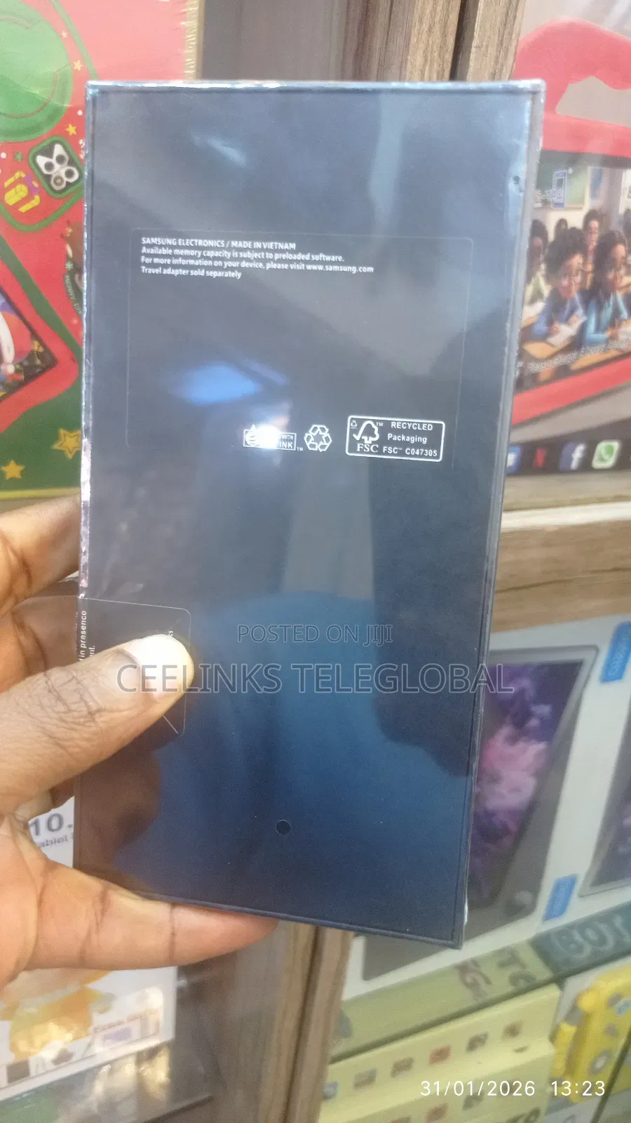 New Samsung Galaxy S22 Ultra 128 GB Black