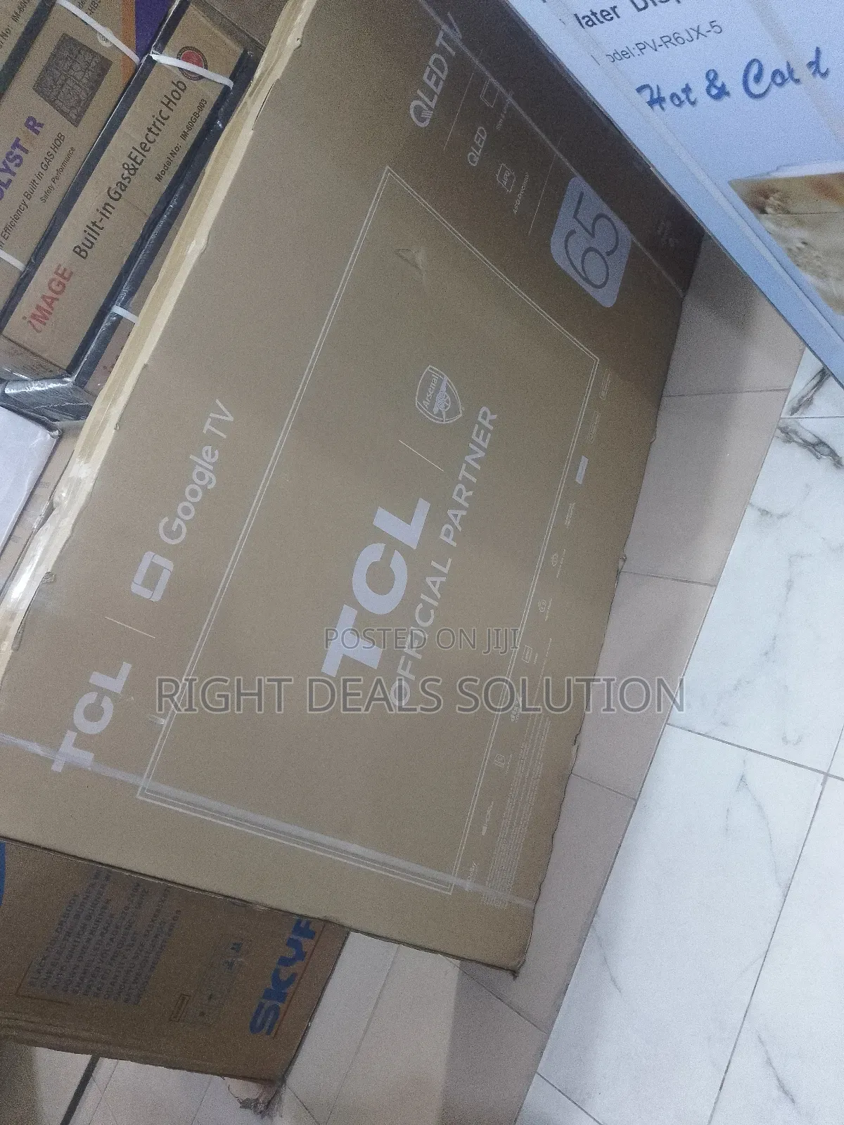 TCL 65" Qled Tv: Vibrant Quantum, Cinematic Clarity, Endless Thrills