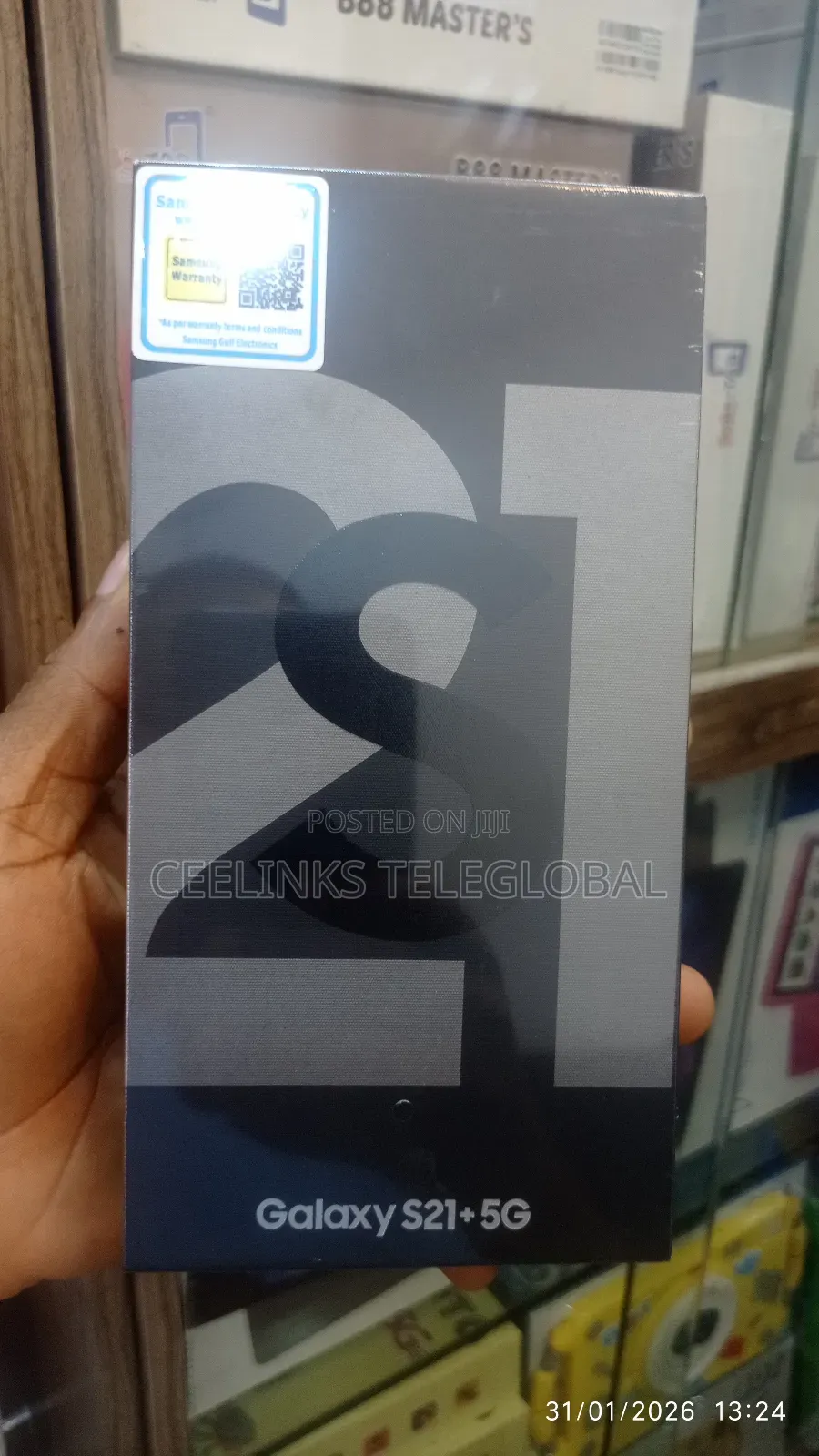 New Samsung Galaxy S21+ 5G 128 GB Purple