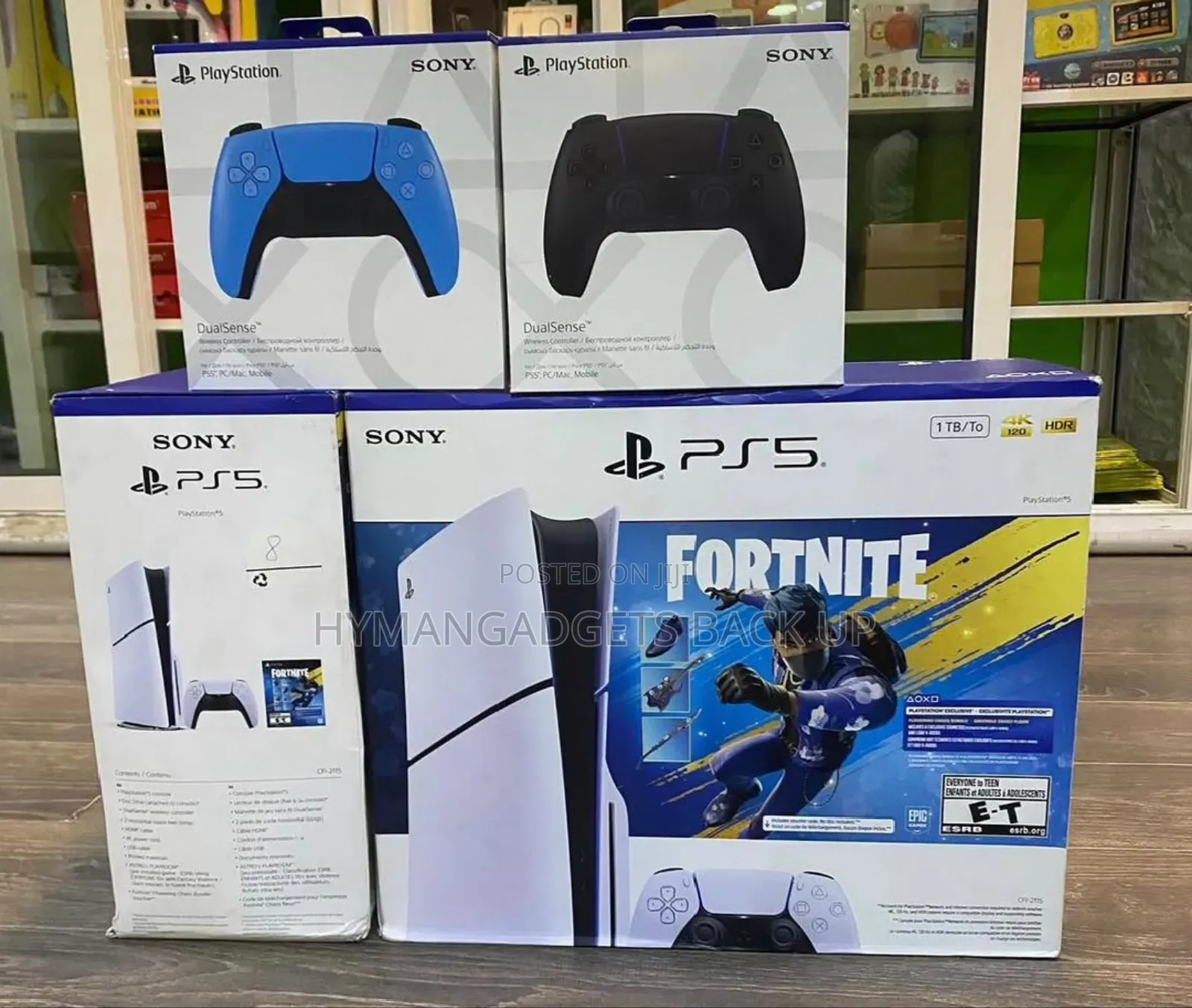 Brand New Ps 5 Slim 1tb Stand Version With Extra Pad