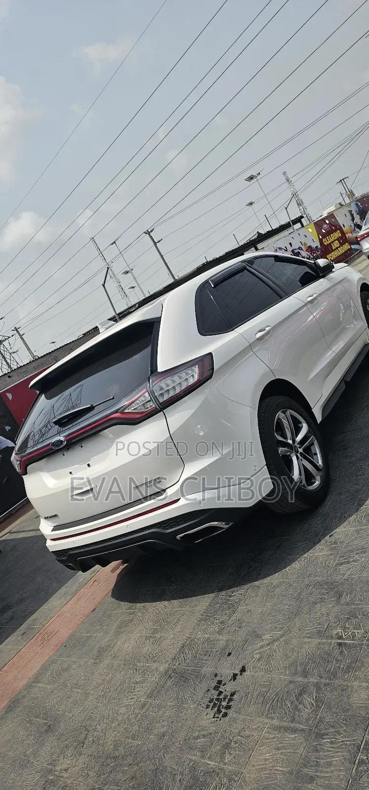 Ford Edge Sport 4dr SUV AWD (2.7L 6cyl Turbo 6A) 2015 White