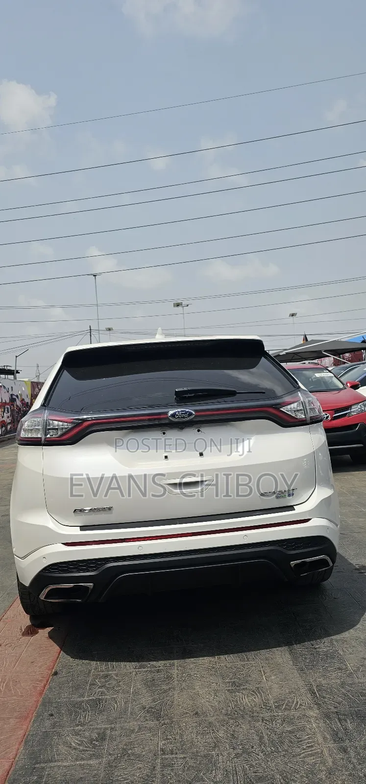 Ford Edge Sport 4dr SUV AWD (2.7L 6cyl Turbo 6A) 2015 White