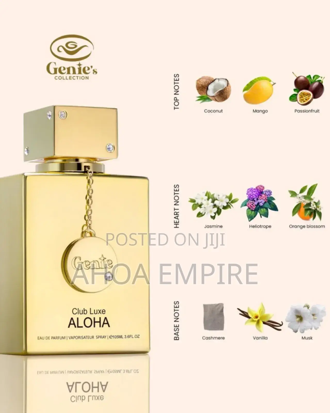 Genie Club Luxe Unisex Eau De Parfum 25ml
