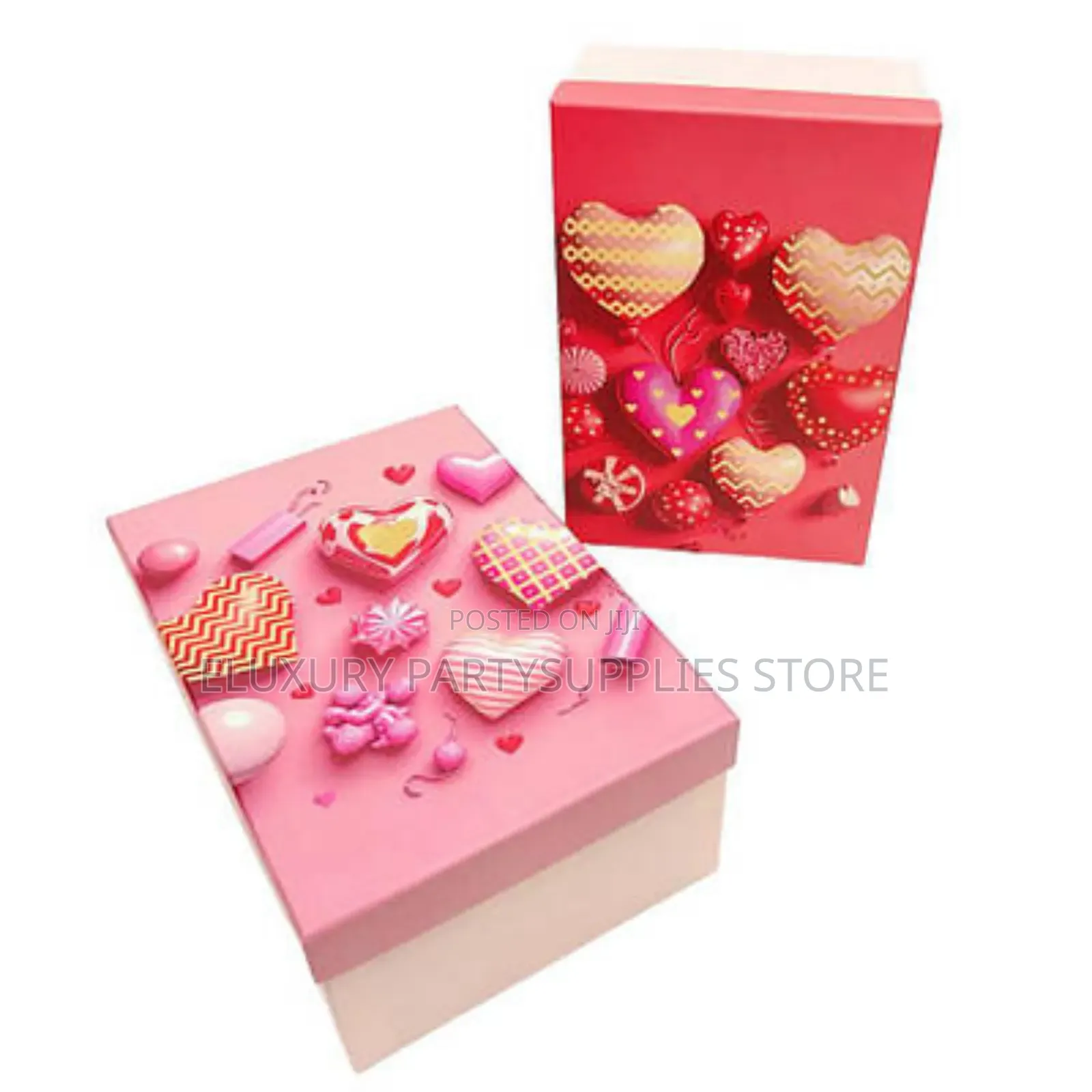 Pink and Red 3 in 1 Giftbox Set