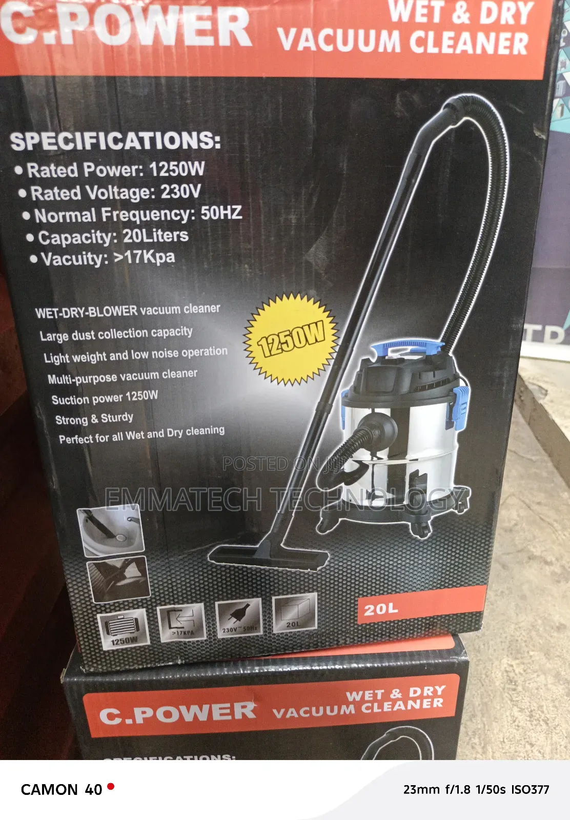 C Power Vacuum Cleaner