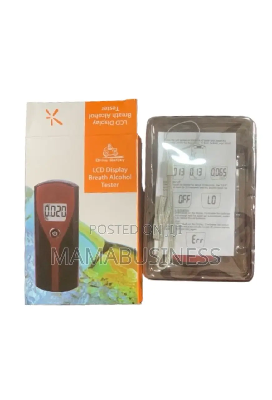 LCD Display Breath Alcohol Tester
