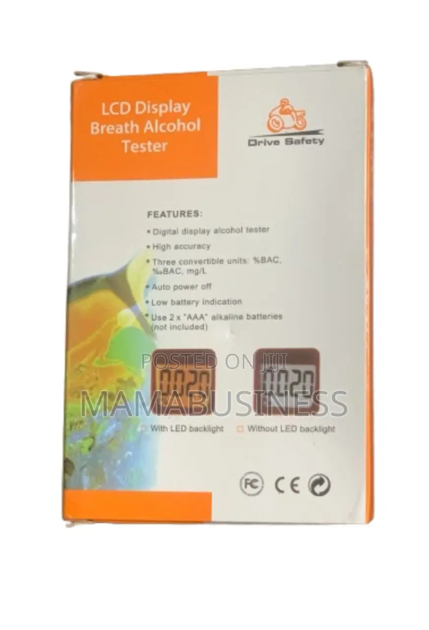 LCD Display Breath Alcohol Tester