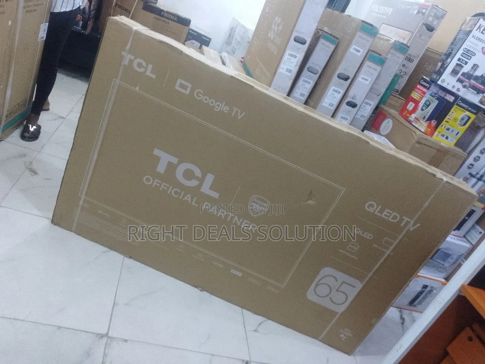 Dominate Game Night With TCL 65" Qled – High Refresh, Quantum Power