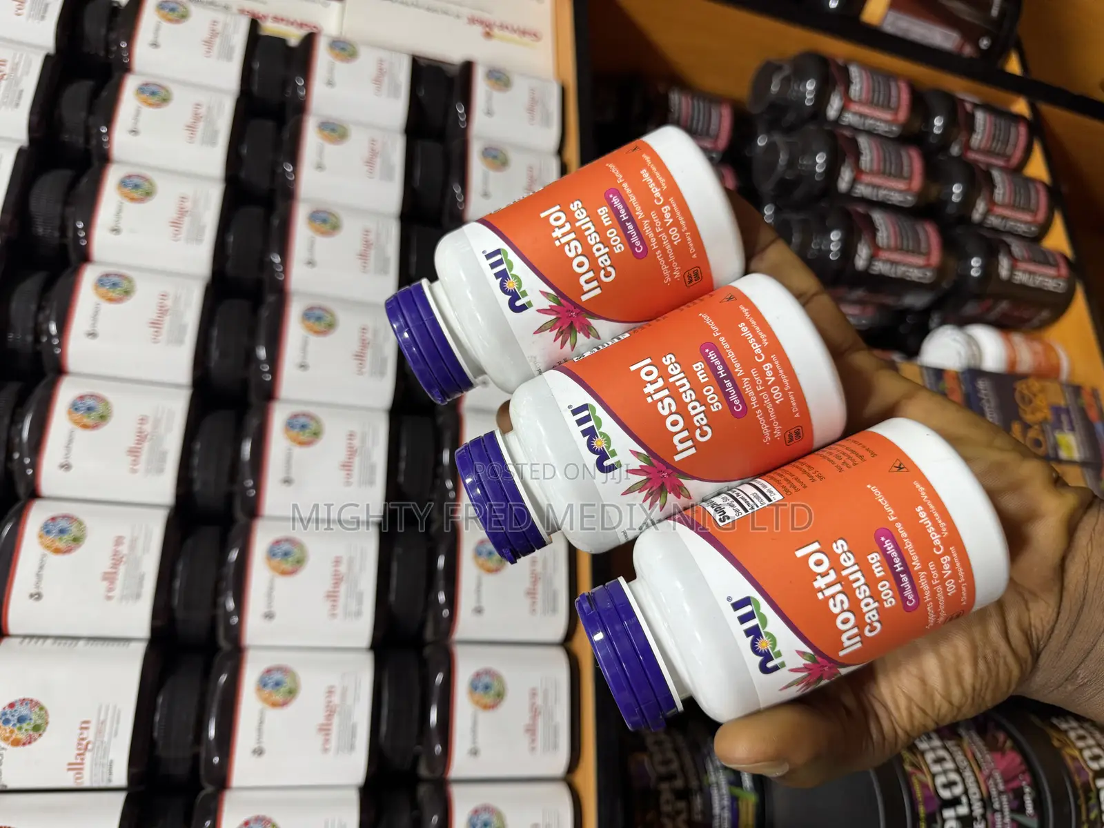 Now Inositol Capsule 500mg